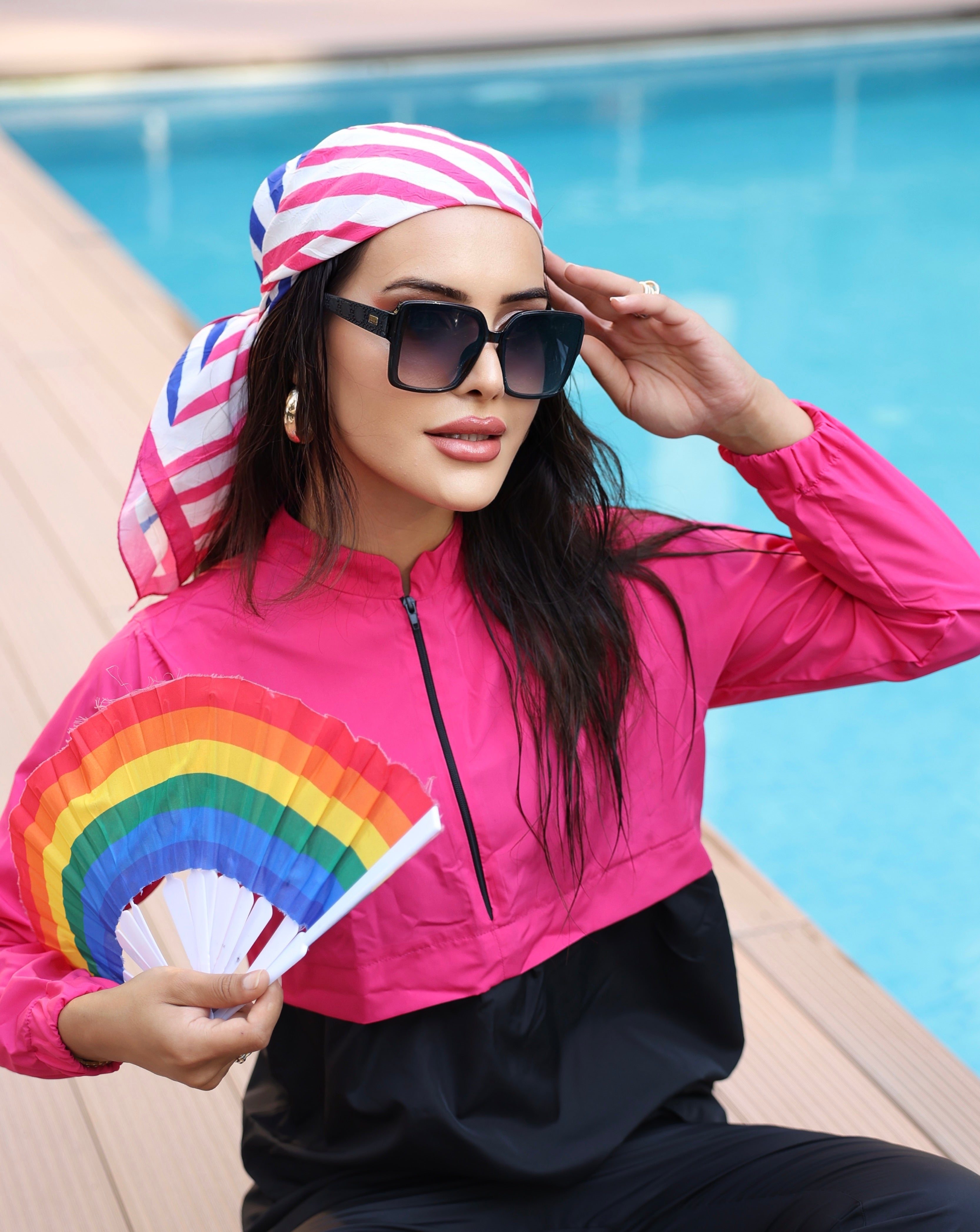 Kadın Tam Kapalı Tesettür Mayo Haşema