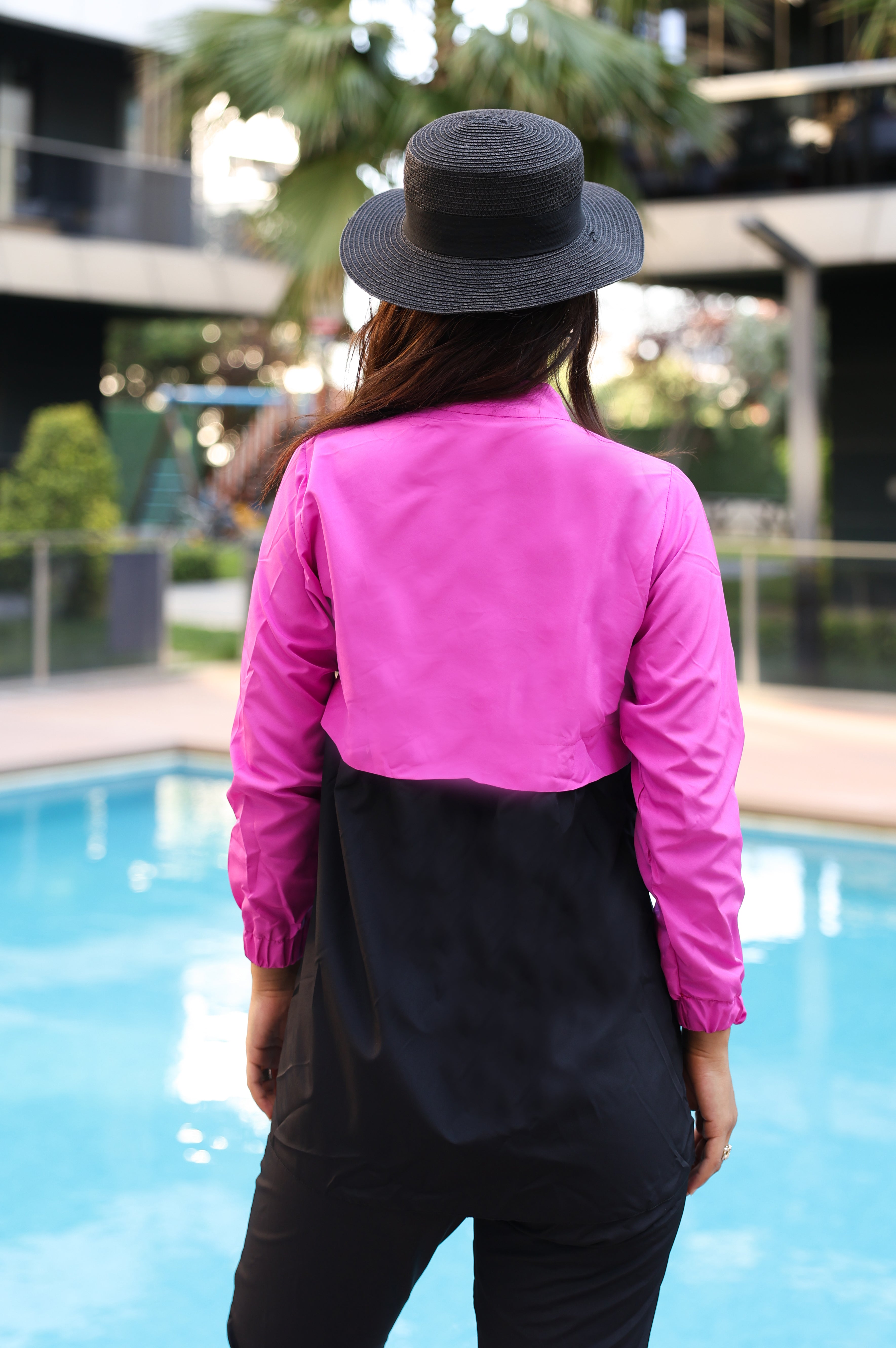 Kadın Tam Kapalı Tesettür Mayo Haşema