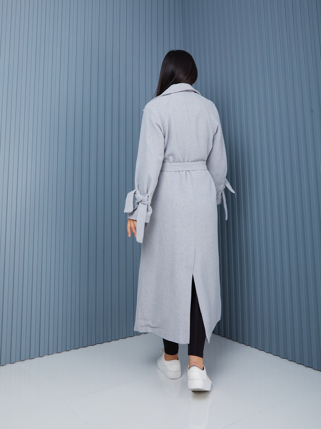 Palto-Kaban Oversize Astarlı Geniş Kesim Reglan Kol