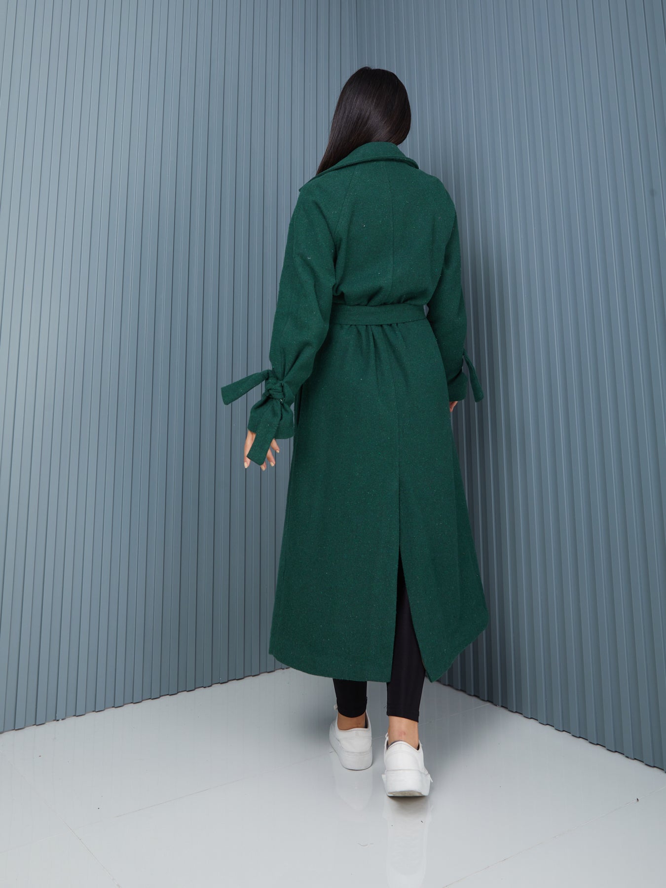 Palto-Kaban Oversize Astarlı Geniş Kesim Kaşe Reglan Kol